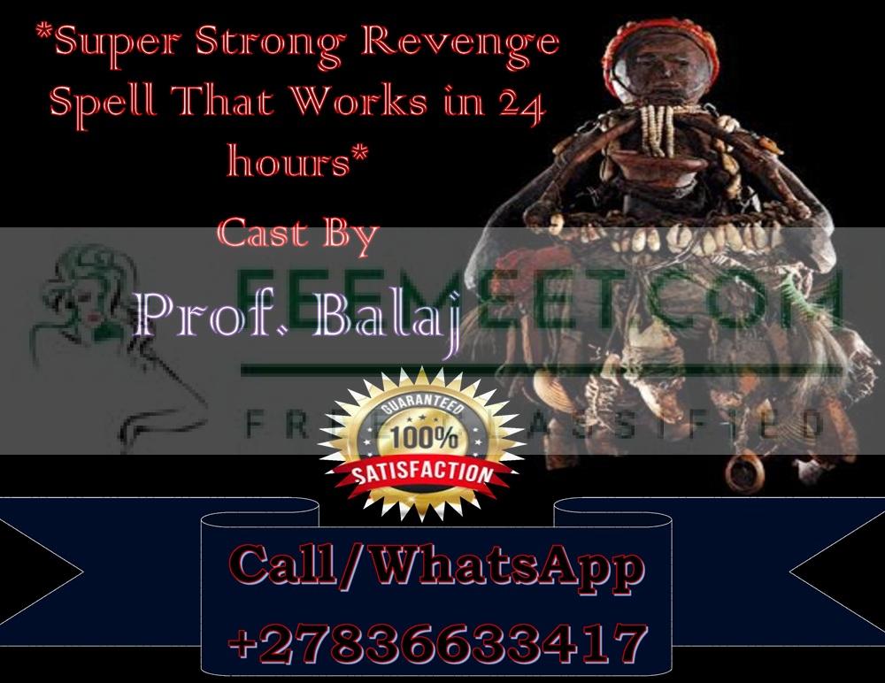 Revenge Spells That Work Instantly to Make Your Enemies Face Consequences (WhatsApp +27836633417)